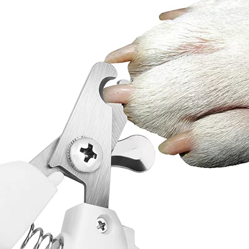 Ergonomic Pet Nail Clippers with Safety Guard