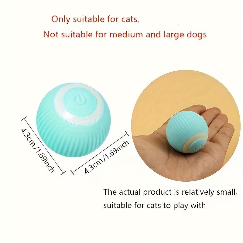 Smart Interactive Self-Rolling Pet Toy Ball