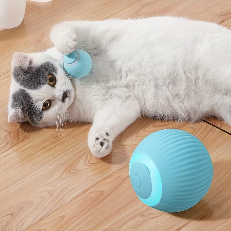 Smart Interactive Self-Rolling Pet Toy Ball