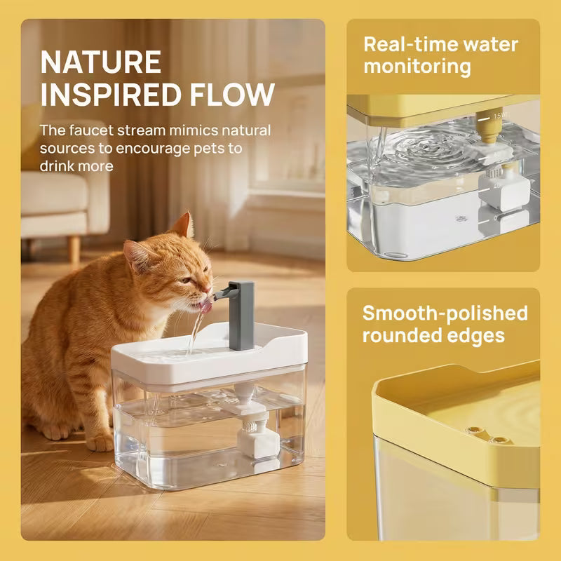 Automatic Faucet Pet Water Fountain