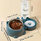 Automatic 3-in-1 Pet Feeder & Water Station