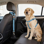 Adjustable Headrest Pet Car Seat Belt