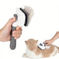 Self-Cleaning Pet Slicker Brush