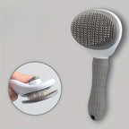Self-Cleaning Pet Slicker Brush