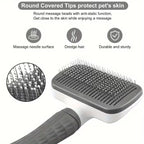 Self-Cleaning Pet Slicker Brush
